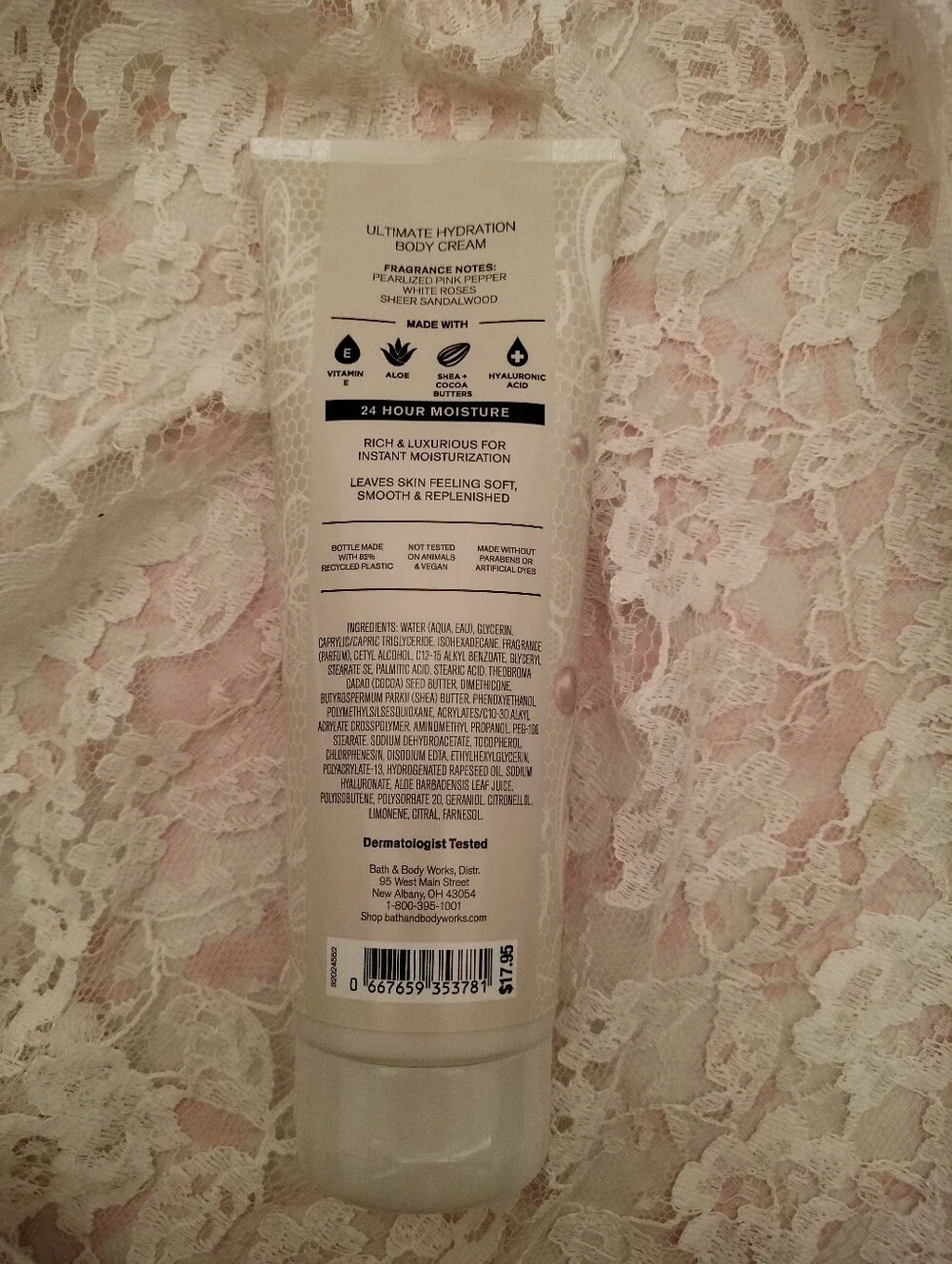 ⚜️ Bath & Body Works Always & Forever Ultimate Hydration Body Cream - 8 Ounce